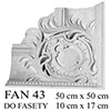 detal FAN 43  - naroznik do fasety FA 49